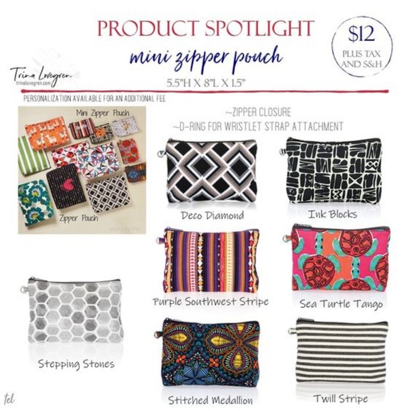 thirty one mini zipper pouch